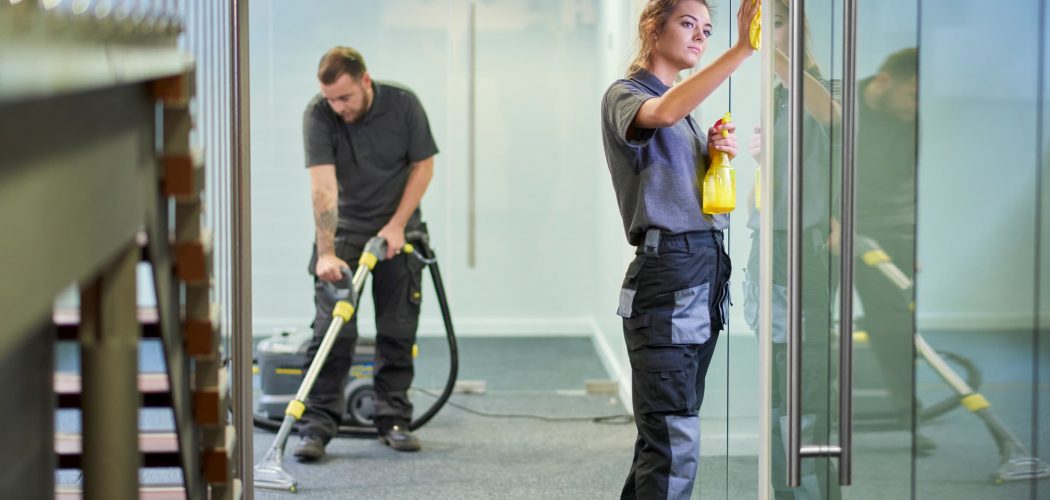 Commercial office cleaning